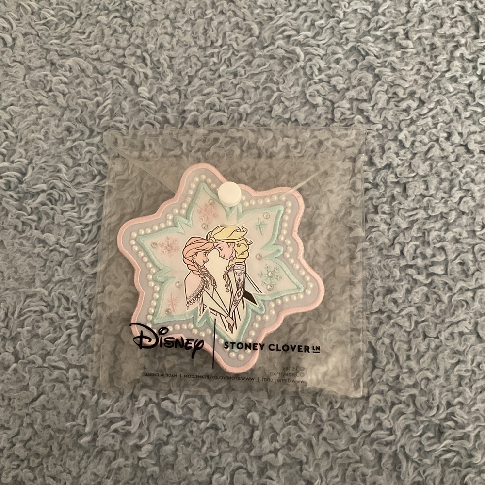 Disney Frozen Elsa and Anna Patch - Pink and Blue